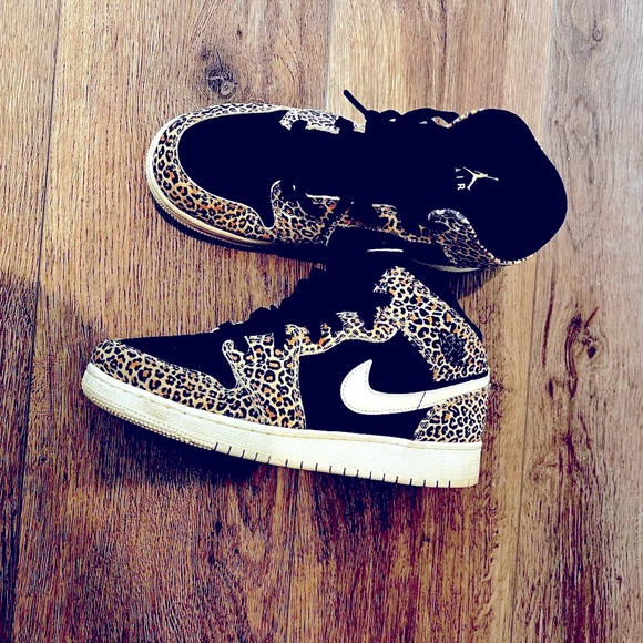 Animal Print Jordan’s - Picture 1 of 3